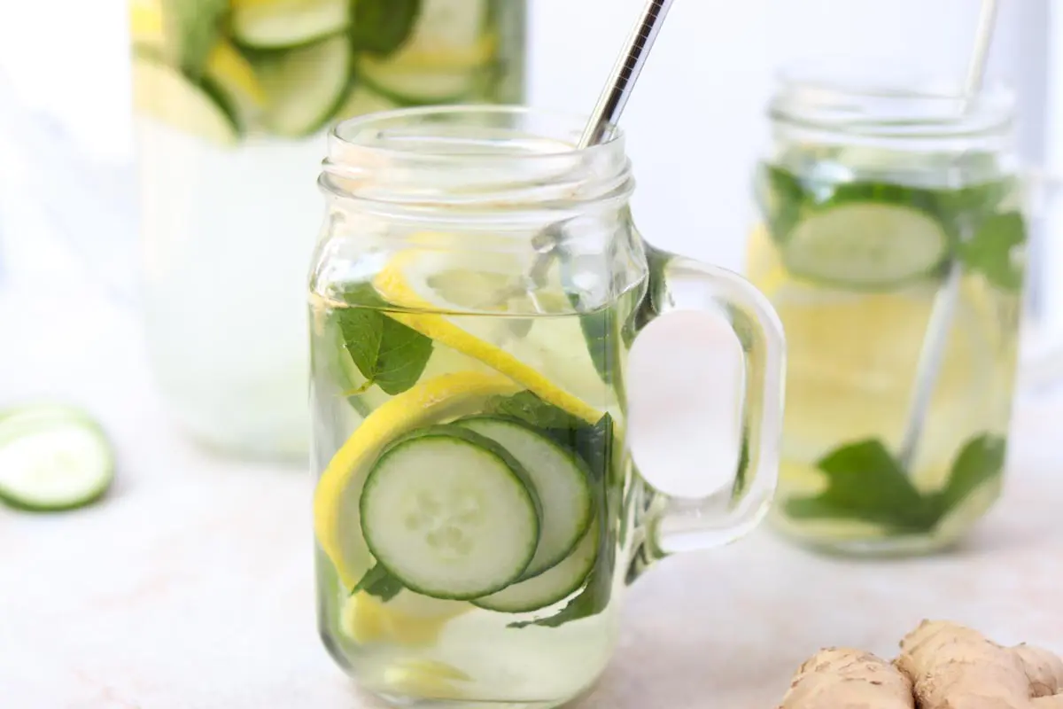 cucumber and mind water, for weight loss