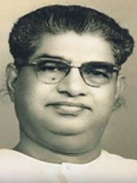 Shri r sankar, former chief minister of state of kerala